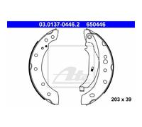 ATE Juego De Zapatas De Freno Traseras Para Peugeot 206 Hatchback 2A/C