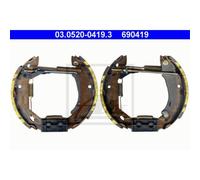 ATE Juego de Zapatas de Freno Trasero para Peugeot 205 II 20A/C 741B 20D