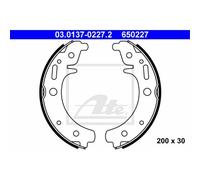 ATE Juego de Zapatas Freno Delantero Con Cubierta para Trabant P 601
