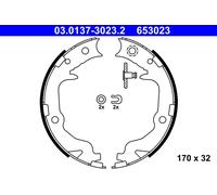 ATE Kit Zapatas de Freno Estacionamiento para Mitsubishi ASX Ga _ W _ Lancero