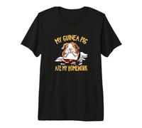 Ate My Homework Kids Cute Wheek Merch Guinea Pig Lover Camiseta Premium