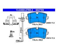 ATE Pastillas Freno 13.0460-2769.2 de para Audi A6 Avant 4G5 C7 4GD