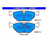ATE Pastillas Freno 13.0460-3803.2 Pastillas de Freno para BMW 5er E34