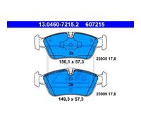 ATE Pastillas Freno 13.0460-7215.2 Pastillas de Freno para BMW 3er E90