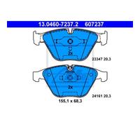 ATE Pastillas Freno 13.0460-7237.2 Pastillas de Freno para BMW 3er Touring E91