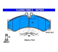 ATE Pastillas Freno 13.0460-7909.2 de para VW Lt 28-46 II Caja 2DX0AE