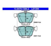 ATE Pastillas Freno 13.0470-7294.2 Pastillas de Freno para VW Passat Variant 3G5