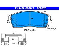 ATE Pastillas Freno Juego de Disco para Chrysler 300C Touring LX