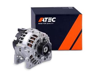 ATEC GERMANY 1x Alternador 14V 90A Compatible con SEAT CORDOBA, IBIZA III (6L1), IBIZA, TOLEDO IV (KG3), SKODA FABIA 1, FABIA 2, RAPID, ROOMSTER, VW FOX, POLO (9N_, 9A_), POLO V (6R1, 6C1)
