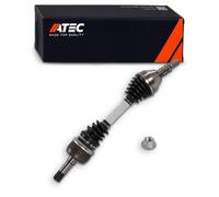 ATEC Germany 1x Eje de transmisión delantero izquierdo o derecho adecuado! Compatible con OPEL SIGNUM CC (Z03), VECTRA C (Z02), SAAB 9-3 (YS3F, E79, D79, D75), 9-3 Cabriolet (YS3F), 9-3 Estate (E50)