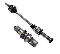 ATEC Germany 1x Eje delantero derecho, 1x Eje acople delantero derecho Compatible con VW MULTIVAN T5 (7HM, 7HN, 7HF, 7EF, 7EM, 7EN), TRANSPORTER T5