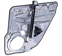 ATEC Germany 1x Elevalunas eléctrico trasero izquierdo con placa atornillable Compatible con VW BORA I (1J2), BORA Variant (1J6), GOLF 4 (1J1), GOLF 4 Variant (1J5)