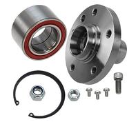 ATEC Germany 1x Juego de cojinetes de cubo de rueda delantero, compatible con VW TRANSPORTER T4 autobús, caja, plataforma plana