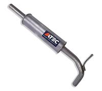 ATEC Germany 1x Silenciador central compatible con SEAT CORDOBA (6K1, 6K2), CORDOBA Vario (6K5), IBIZA II (6K1), VW POLO III CLASSIC (6V2), POLO Van Kasten/Schrägheck (6N1), POLO Variant (6V5)