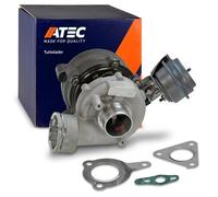 ATEC Germany 1x Turbocompresor incl. Toma de vacío, compatible con AUDI A4 B6, A4 B7, A6 C5, A6 C6, SKODA SUPERB I (3U4), VW PASSAT B5.5 (3B3), PASSAT B5.5 Variant (3B6)