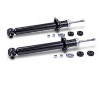 ATEC GERMANY 2x Amortiguador de presión de aceite puntal trasero bitubo, compatible con AUDI 50 (863), VW DERBY (86), DERBY (86C, 80), POLO (86), POLO CLASSIC (86C, 80), POLO (86C, 80)