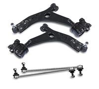 ATEC Germany 2x Brazo de control, 2x barra de acoplamiento delantera | Compatible con: Ford C-Max, Focus C-Max, Focus II, Focus II Cabriolet, Focus II Stufenheck, Focus II Turnier, Volvo C30