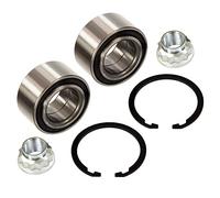 ATEC Germany 2x Cojinete de rueda juego de cojinete de rueda delantero, Compatible con CITROËN C1 (PM_, PN_), C1 II (PA_, PS_),PEUGEOT 107 (PM_, PN_), 108,TOYOTA AYGO (_B1_), AYGO (_B4_)