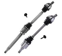 ATEC Germany 2x Eje de transmisión delantera izquierda y derecha, compatible con FORD C-MAX (DM2), FOCUS C-MAX (DM2), FOCUS Mk2 (DA_, HCP, DP) (DB_, FCH, DH) (DA_, FFS, DS)