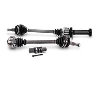 ATEC Germany 2x Eje de transmisión delantero izquierdo y derecho, 1x Eje | Compatible con: VW MULTIVAN T5, TRANSPORTER T5 Bus, TRANSPORTER T5 Kasten, TRANSPORTER T5 Platasche/Chasis (7JD, 7JE, 7JL