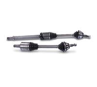 ATEC Germany 2x Eje de transmisión delantero izquierdo y derecho, compatible con MERCEDES-BENZ Clase A (W169), Clase B Sports Tourer (W245)