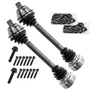 ATEC Germany 2x Eje de transmisión delantero izquierdo y derecho, compatible con VW TRANSPORTER T4