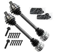 ATEC Germany 2x Eje de transmisión delantero izquierdo y derecho, | Compatible con: VW TRANSPORTER T4 Bus, TRANSPORTER T4 Kasten, TRANSPORTER T4 Pritsche/chasis (70E, 70L, 70M, 7DE, 7DL