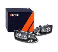 ATEC Germany 2x faros Faros delanteros Faros principales H4 con servomotor Compatible con VW POLO 5 (6R1, 6C1), POLO Van (6R)