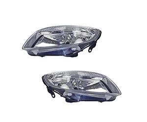 ATEC Germany 2x faros Faros delanteros Faros principales H4 izquierda + H4
