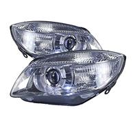 ATEC Germany 2x faros Faros delanteros Faros principales izquierda + | Compatible con: Skoda Fabia II, Fabia II Combi, Roomster, Roomster Praktik