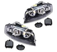 ATEC Germany 2x faros Faros delanteros Faros principales izquierda + derecha Compatible con A UDI A3 (8P1), A3 Sportback (8PA)