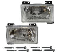 ATEC Germany 2x faros Faros delanteros Faros principales izquierda + derecha Compatible con CITROËN C25, FIAT DUCATO, PEUGEOT J5,
