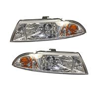 ATEC Germany 2x Faros Faros delanteros Faros principales izquierda + derecha Compatible con MITSUBISHI CARISMA (DA_), CARISMA Notchback (DA_)