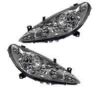 ATEC Germany 2x faros Faros delanteros Faros principales izquierda + derecha Compatible con PEUGEOT 307 (3A/C), 307 Break (3E), 307 CC (3B), 307 SW (3H)