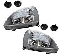ATEC Germany 2x Faros Faros delanteros Faros principales izquierda + derecha Compatible con RENAULT CLIO 2 (BB_, CB_)