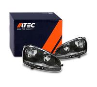 ATEC Germany 2x faros Faros delanteros Faros principales izquierda + derecha Compatible con VW GOLF 5 (1K1), GOLF 5 Variant (1K5), JETTA 3 (1K2)