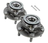 ATEC Germany 2x Juego de cojinetes de cubo de rueda delantero, Compatible con NISSAN QASHQAI/QASHQAI +2 I (J10, NJ10, JJ10E), X-TRAIL II (T31)
