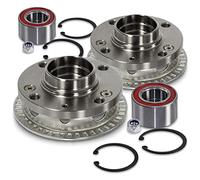 ATEC Germany 2x Juego de cojinetes de cubo de rueda delantero, Compatible con SEAT AROSA (6H1),VW LUPO I (6X1, 6E1), POLO (6N2), POLO III (6N1)