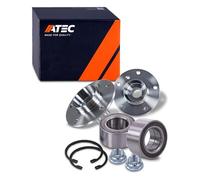 ATEC Germany 2x Juego de cojinetes de rueda de cubo de rueda trasero Compatible con BMW Serie 1 (E81), Serie 1 (E87), Serie 3 (E90), Serie 3 Coupé (E92)