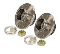 ATEC Germany 2x Juego de rodamientos de rueda trasera Juego de rodamientos de rueda, Compatible con ABARTH GRANDE PUNTO, PUNTO,FIAT GRANDE PUNTO (199_), PUNTO (199_), PUNTO EVO (199_)