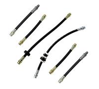 ATEC Germany 2x Latiguillo de freno delantero longitud 355mm, 4x latiguillo | Compatible con: VW TRANSPORTER T4 Bus, TRANSPORTER T4 Kasten, TRANSPORTER T4 Pritsche/chasis (70E, 70L, 70M, 7DE, 7DL