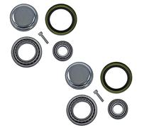 ATEC Germany 4x Juego de rodamientos de rueda delantera compatible con MERCEDES-BENZ CLS (C218), CLS (C219), CLS Shooting Brake (X218), Clase E (W211) (W212) (S211) (S212), SL (R230)