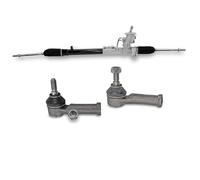 ATEC Germany Engranaje de dirección + 2x tirantes Compatible con AUDI A3 (8L1), SEAT LEON (1M1),TOLEDO II (1M2), SKODA OCTAVIA 1, VW BORA, GOLF IV (1J1),GOLF IV Variant (1J5),NEW BEETLE