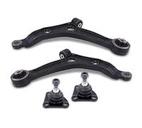 ATEC Germany Juego de brazo de control - 2x Brazo de control delantero, 2x articulación de suspensión delantera compatible con CITROËN JUMPER II, FIAT DUCATO (250_), PEUGEOT BOXER