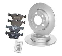 ATEC GERMANY Juego de frenos eje delantero in iscos de freno Ø 282 mm ventilados + pastillas de freno delanteras Compatible con VW TRANSPORTER T4