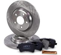 ATEC GERMANY Juego de frenos eje trasero incl. discos de freno Ø 300 mm completos + pastillas de freno traseras AUDI A4 B8 (8KH) (8K2) (8K5), A5 (8T3), A5 Cabriolet (8F7), A5 Sportback (8TA), Q5 (8RB)