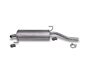 ATEC Germany Silenciador de escape 1x Silenciador trasero, 2x parachoques,