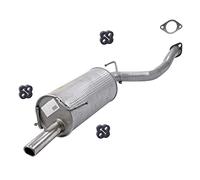 ATEC Germany Silenciador de escape 1x Silenciador trasero, 3x parachoques,