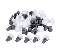 ATEECO Tornillos de Coche 30 Uds. Clip De Panel Embellecedor, Montaje De Clip, Asiento De Ojal para Golf, para Jetta, para Passat, para Scirocco, Sujetadores De Coche