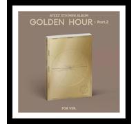 ATEEZ - ATEEZ GOLDEN HOUR : PART.2 11th Mini Album (FOR Ver + Gift Card) K-POP SEALED
